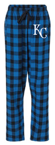 ELB KC Royals Flannel Pants
