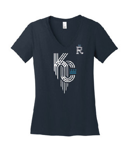 ELB KC Royals DM1170L V-Neck in Navy ELB KC Royals DM1170L V-Neck in Navy