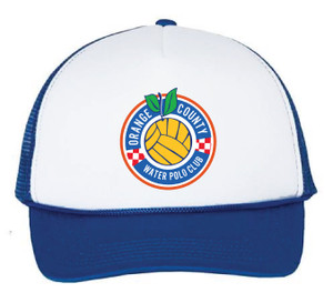 OCWP R113 Trucker Cap- White/Royal Blue