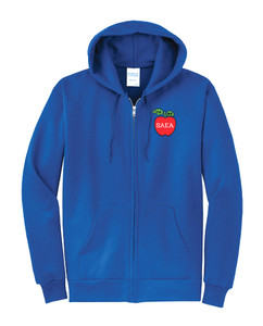SAEA PC78ZH Blue Team Full Zip Sweatshirt