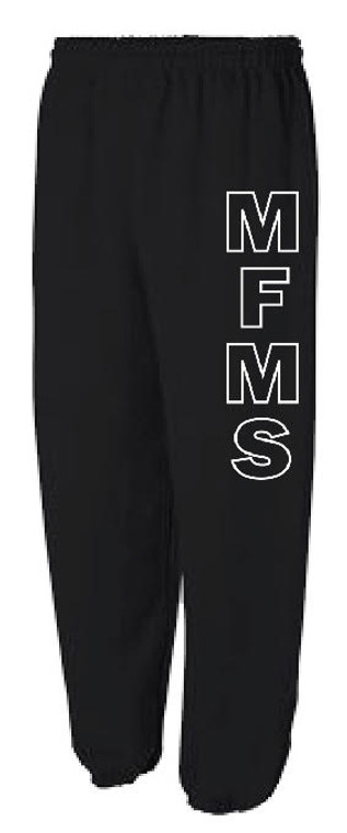 MFMS 18200 Sweatpants in Black