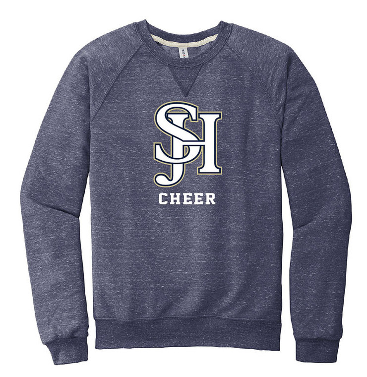 SJHC 91M Snow Heather Crewneck Sweatshirt in Navy