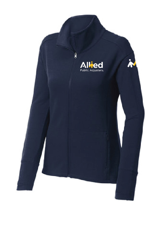 Allied Public LST560 Ladies Sport-Wick Flex Fleece Full-Zip