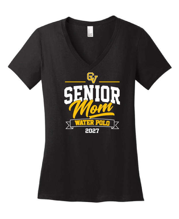 CVWP DM1170 Senior Mom Ladies V-Neck T