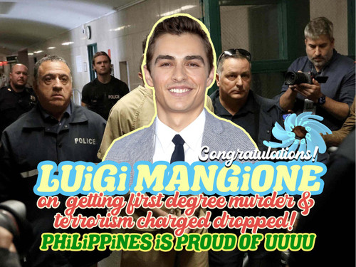 CONGRATULATiONS LUiGii MANGiONE TARP