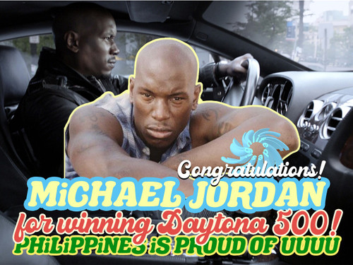 CONGRATULATiONS MiCHAEL JORDAN TARP