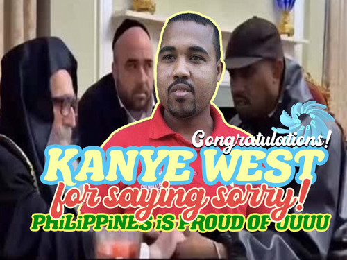 CONGRATULATiONS KANYE WEST TARP