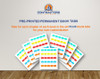 Printed Book Tabs for TN BC-BC Commercial Industrial Contractor Exam Prep Book Set