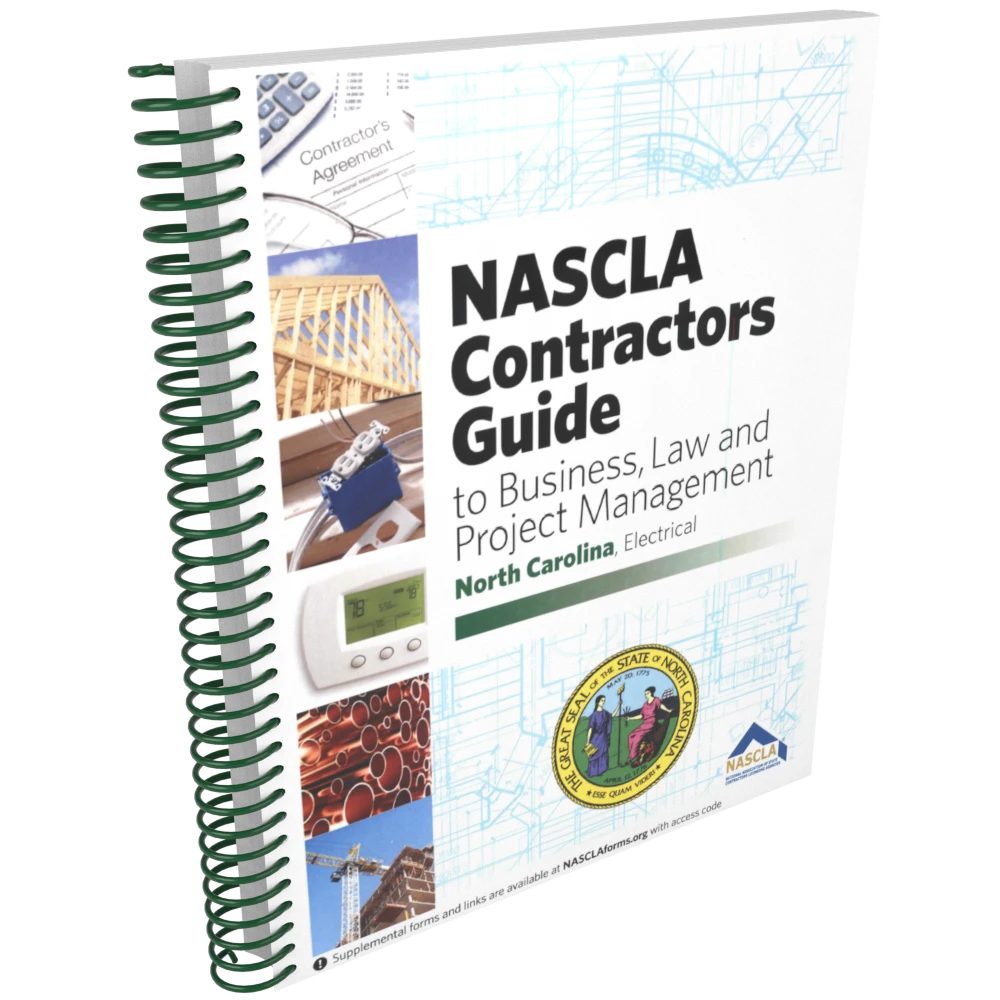 NASCLA Contractors Guide to Business, Law and Project Management - North Carolina Electrical 14th Edition
