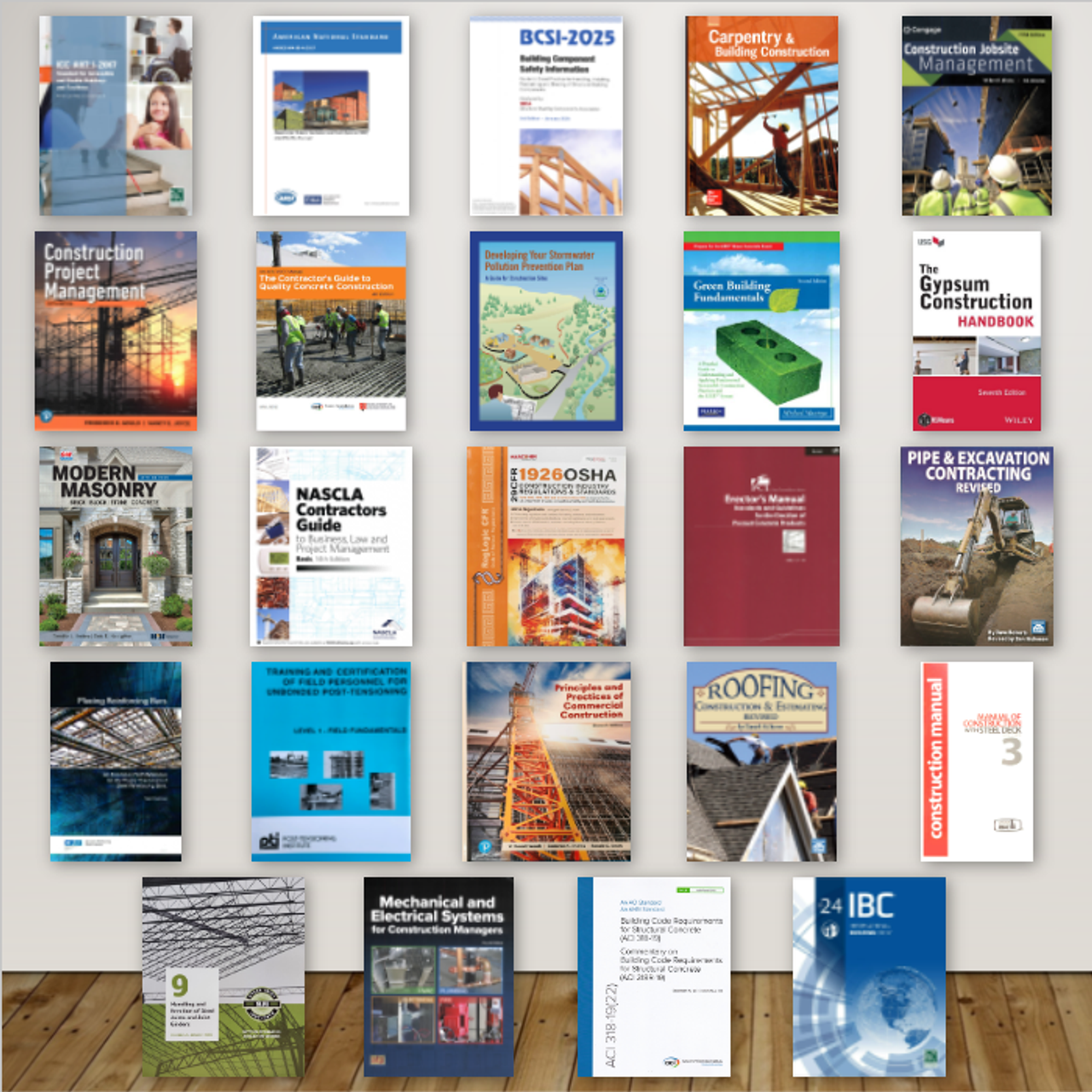 Arizona General Contractor Reference Book Set for the NASCLA exam (B-1 and B-2)