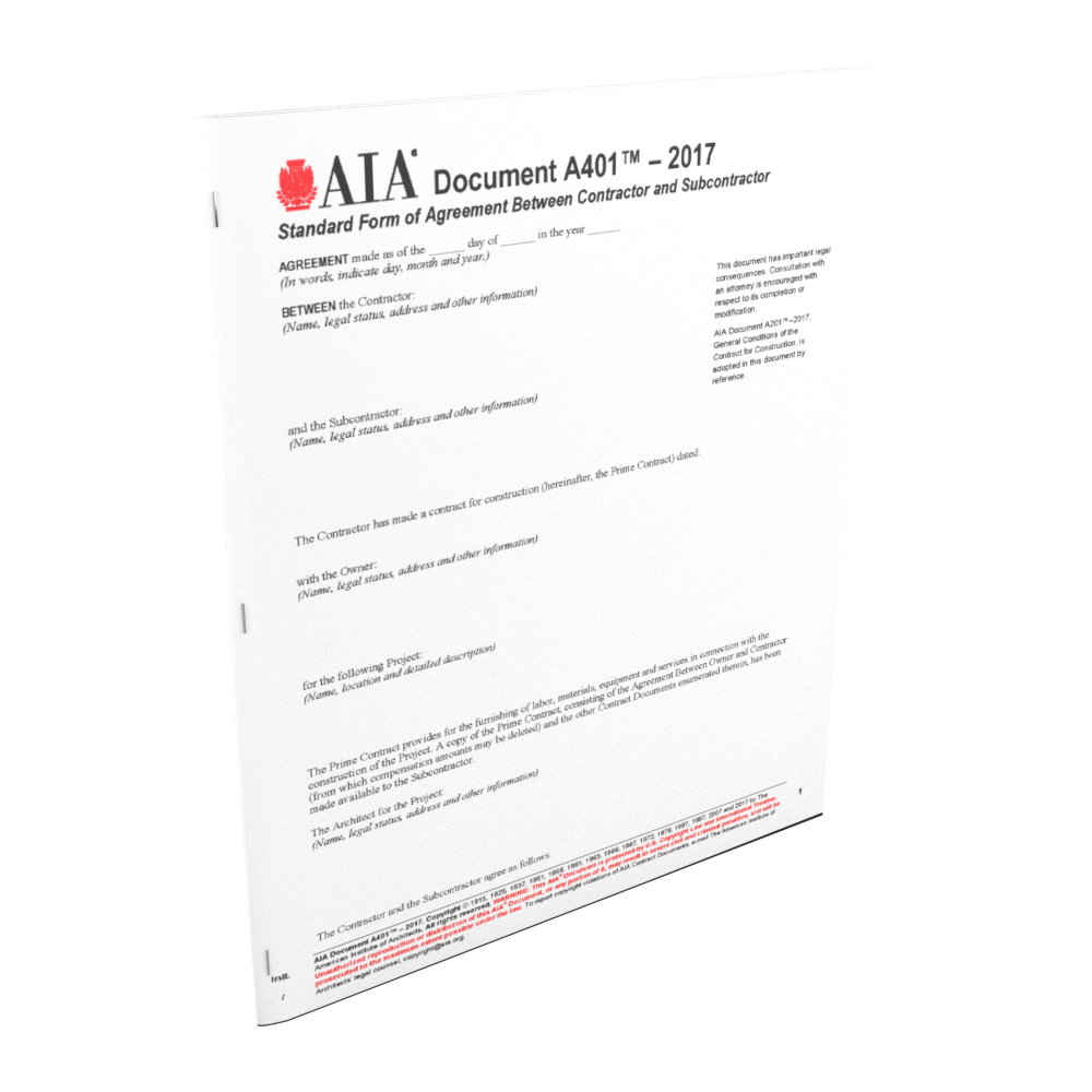 AIA Document A401 - 2017 (Official Copy)