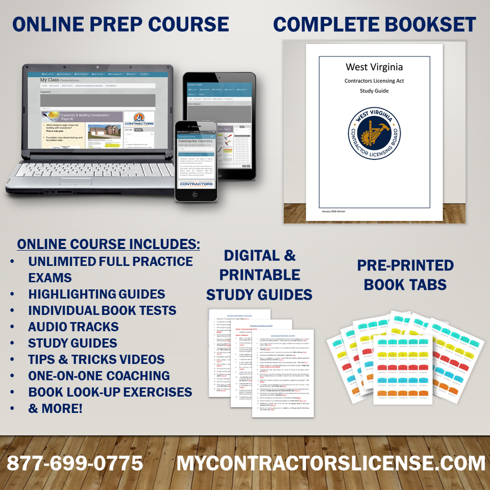 West Virginia Contractors Licensing Act (Business & Law) Complete Combo