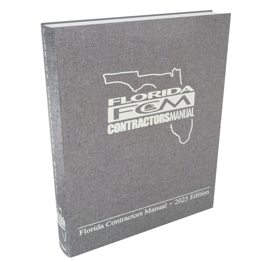 Florida Contractors Manual 2025