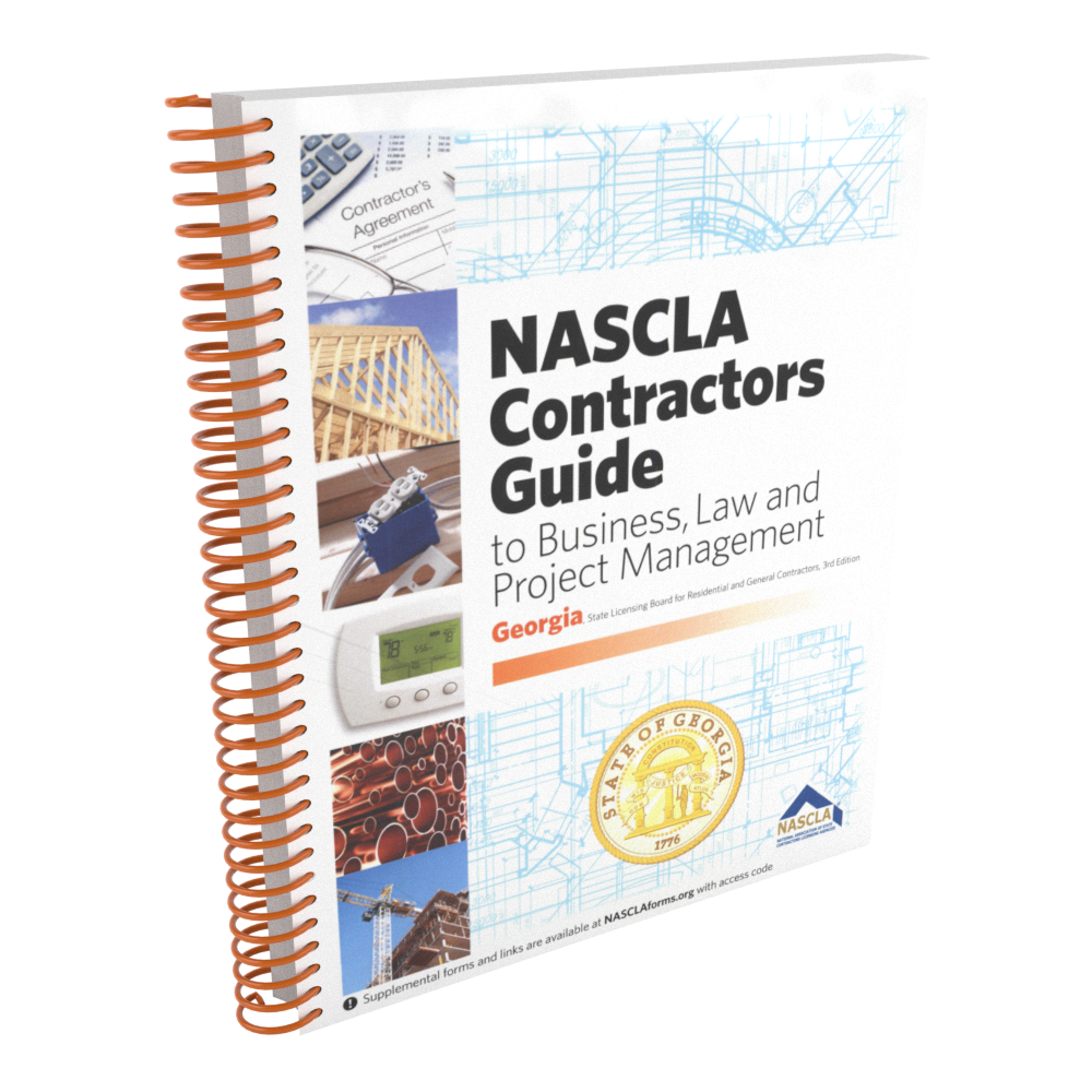 NASCLA Contractors Guide to Business, Law and Project Management - Georgia 3rd Edition