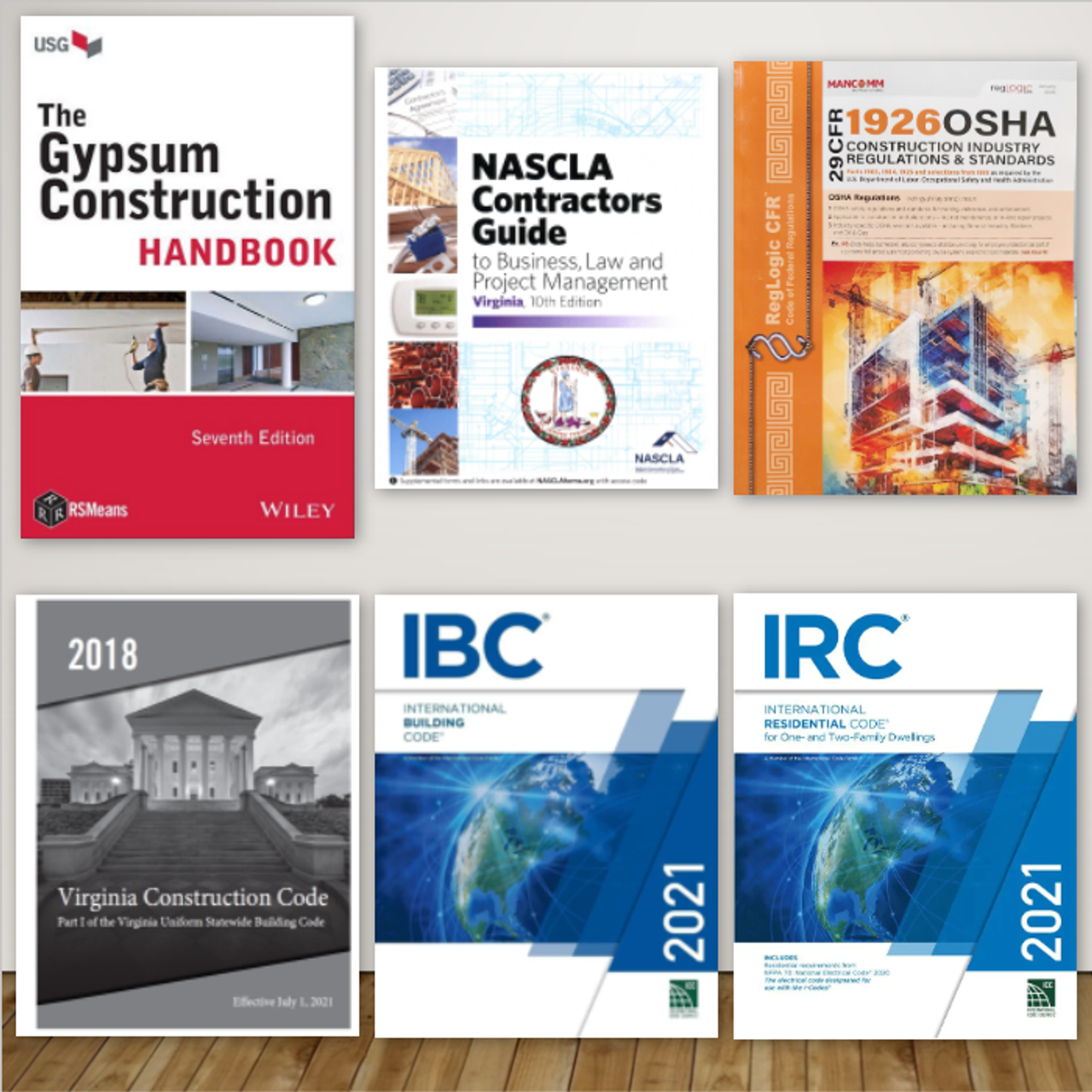 Virginia Drywall Contractor Book Set Virginia Drywall Contractor Book Set