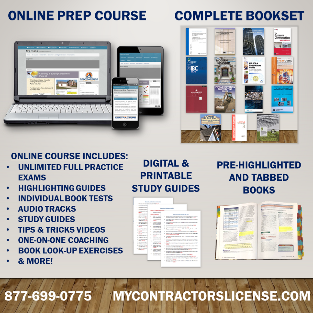 Pre-Highlighted & Tabbed Tennessee BC B,C Commercial Industrial Contractor Combo