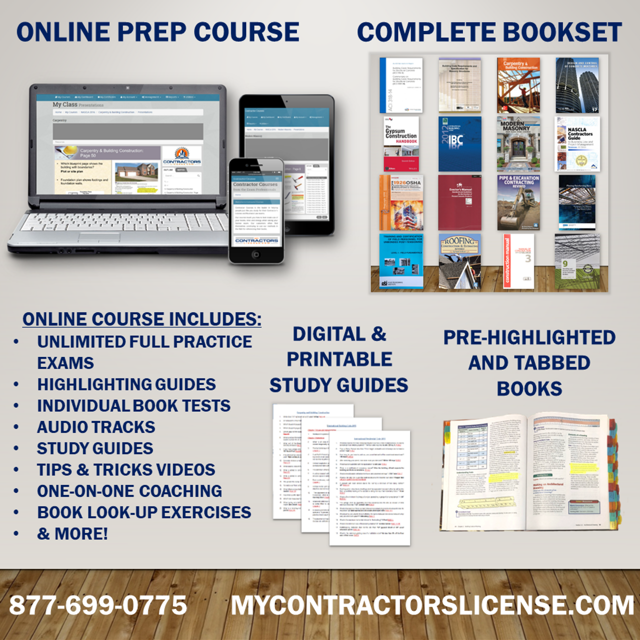 Pre-Highlighted & Tabbed Tennessee BC-B Commercial Contractor Combo