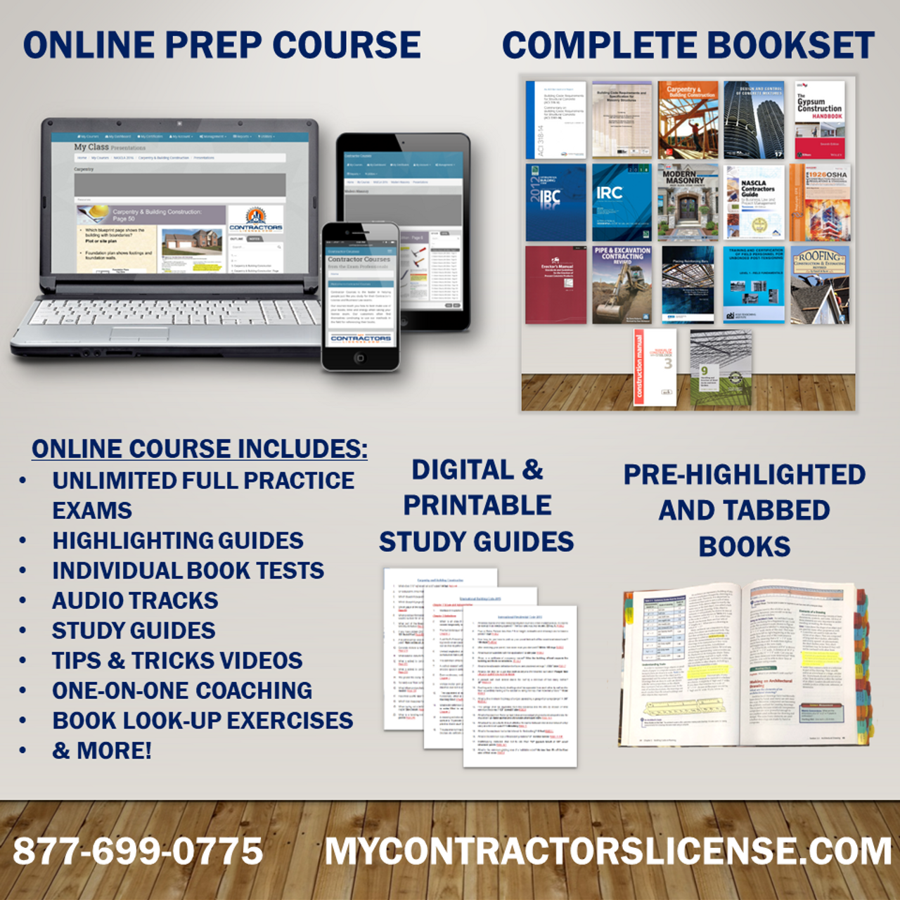 Pre-Highlighted & Tabbed Tennessee BC A,B Residential Commercial Contractor Combo