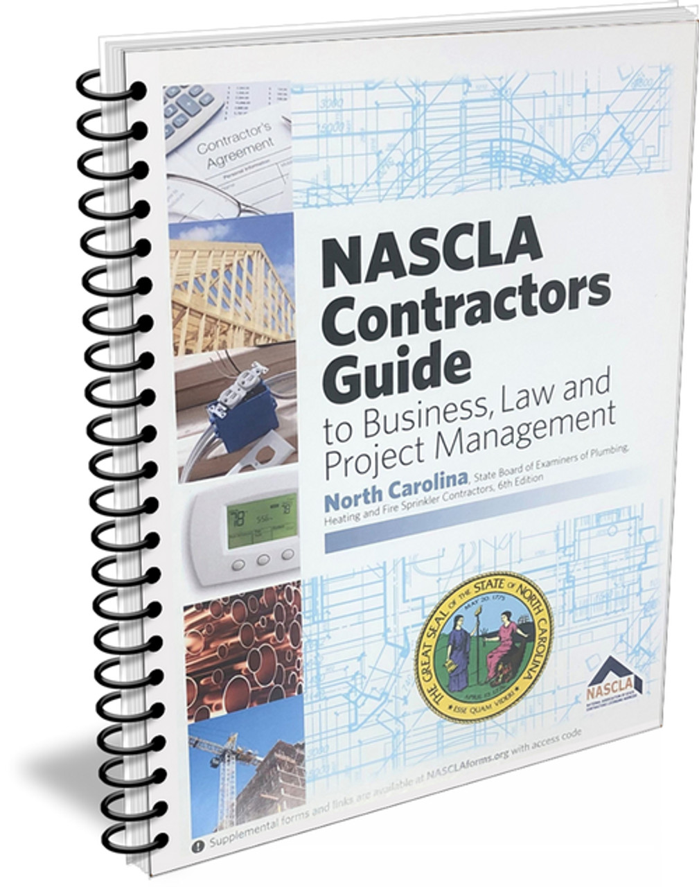 NORTH CAROLINA Guide to Business, Law and Project Management - Plumbing, NC HVAC, 6th Edition