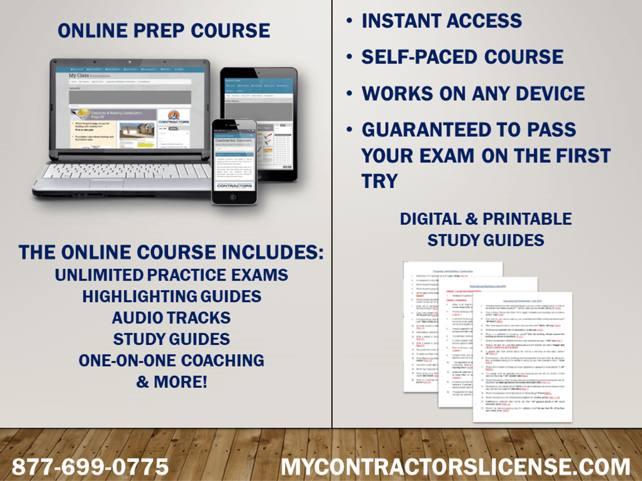 West Virginia Concrete Contractor Exam Prep Course (Includes Trades AND Business Law)