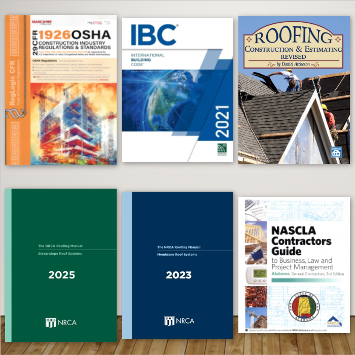 Alabama Roofing and Sheet Metal Bookset
