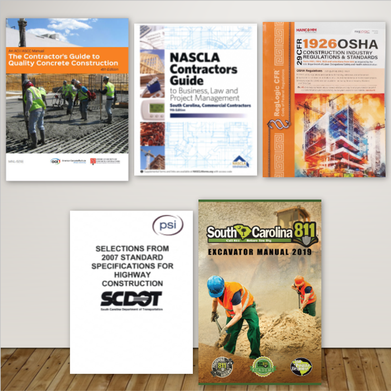 South Carolina Bridge Contractor Complete Book Set South Carolina Bridge Contractor Complete Book Set