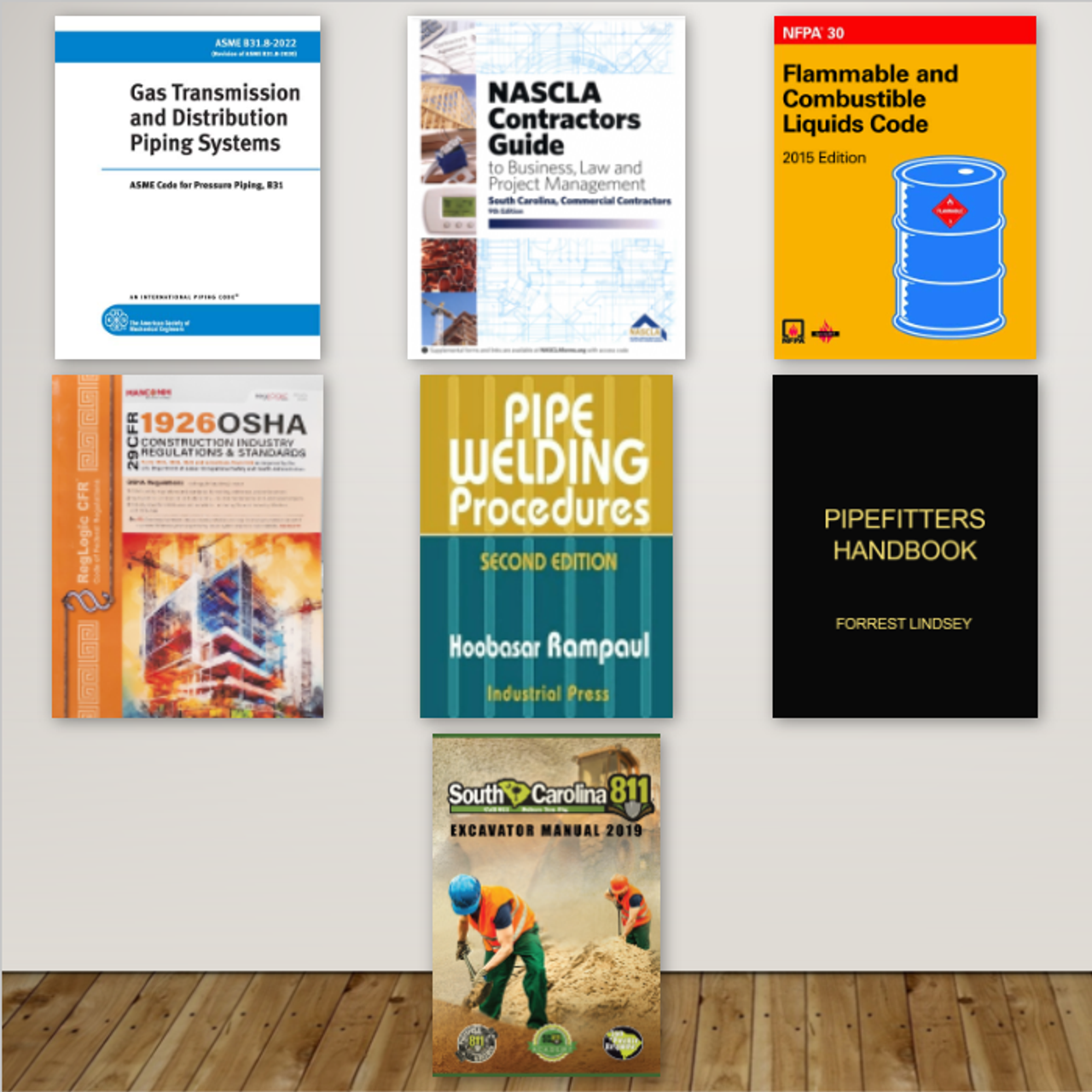 South Carolina Pipeline Contractor Exam Complete Book Set