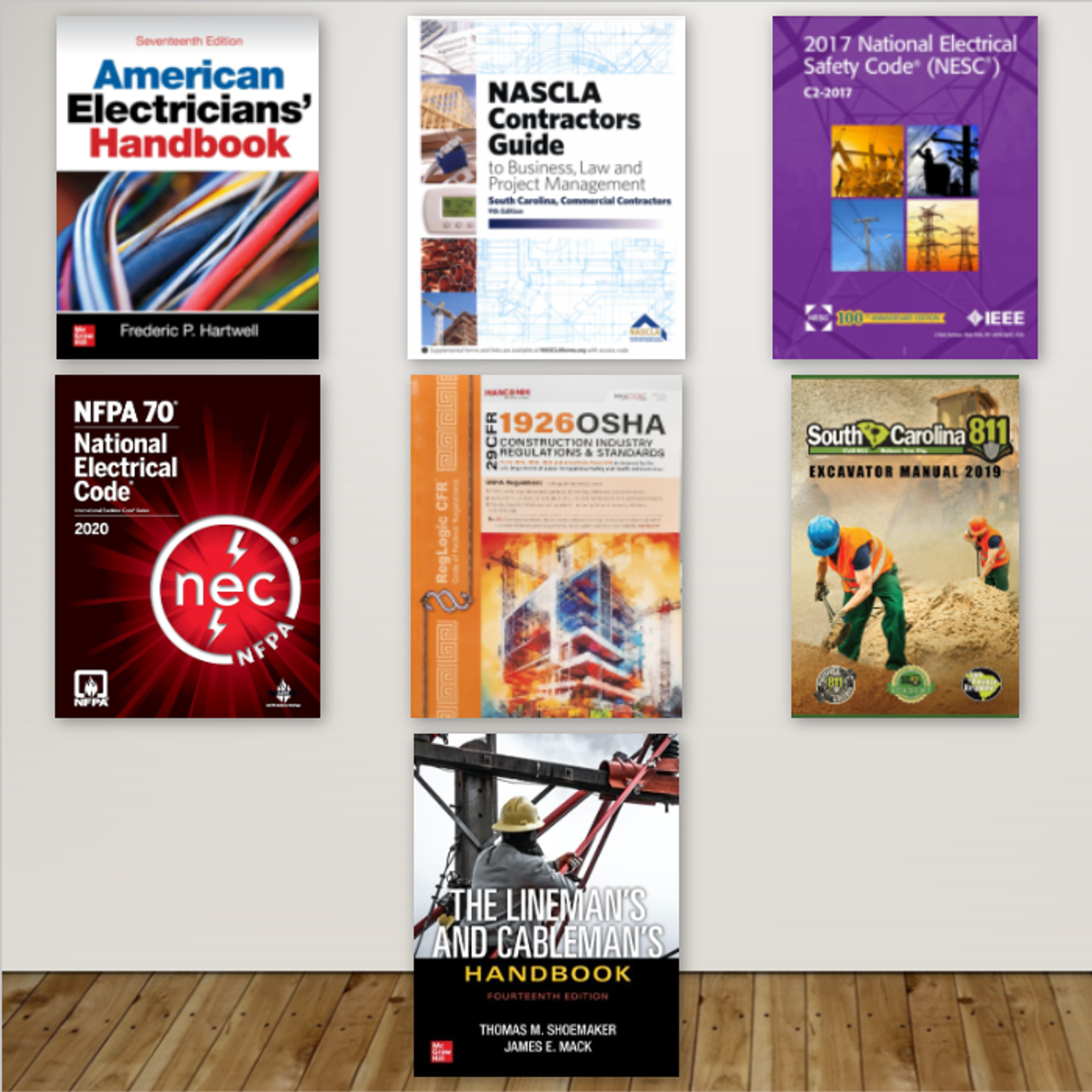 South Carolina Public Electrical Utilities Contractor Exam Complete Book Set South Carolina Public Electrical Utilities Contractor Exam Complete Book Set