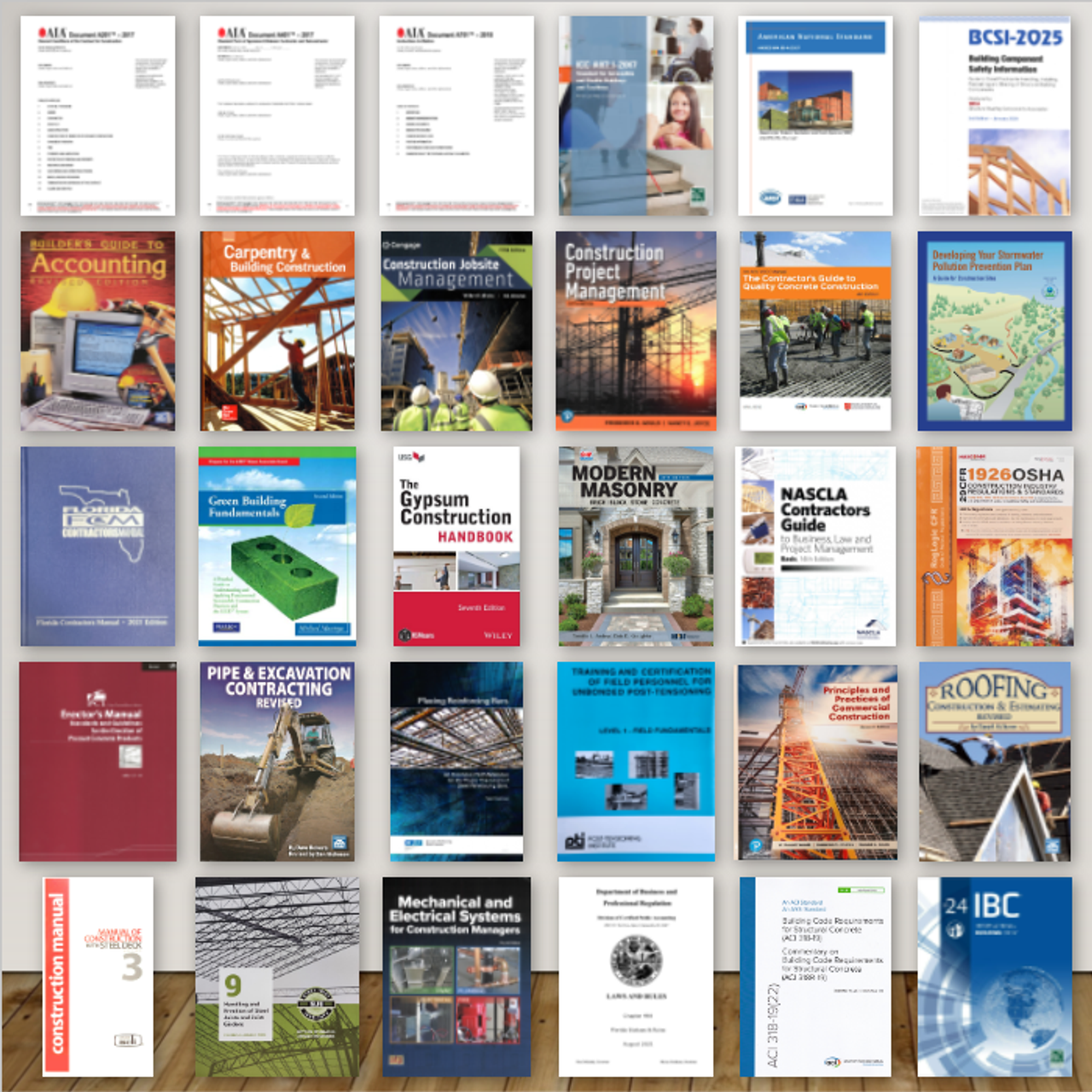 Florida NASCLA Contractor Exam with Business Finance Complete Bookset