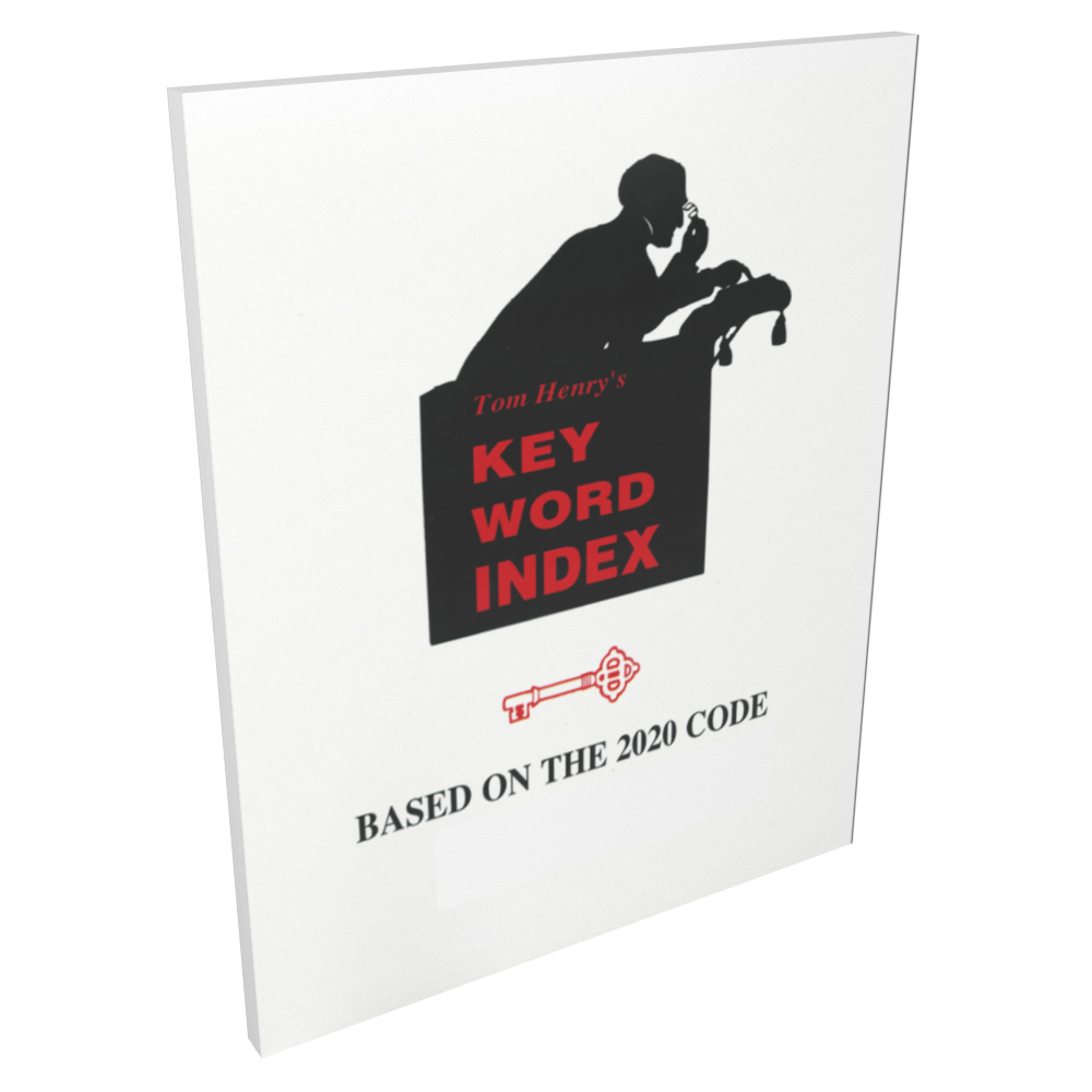 Tom Henry's Key Word Index 2020