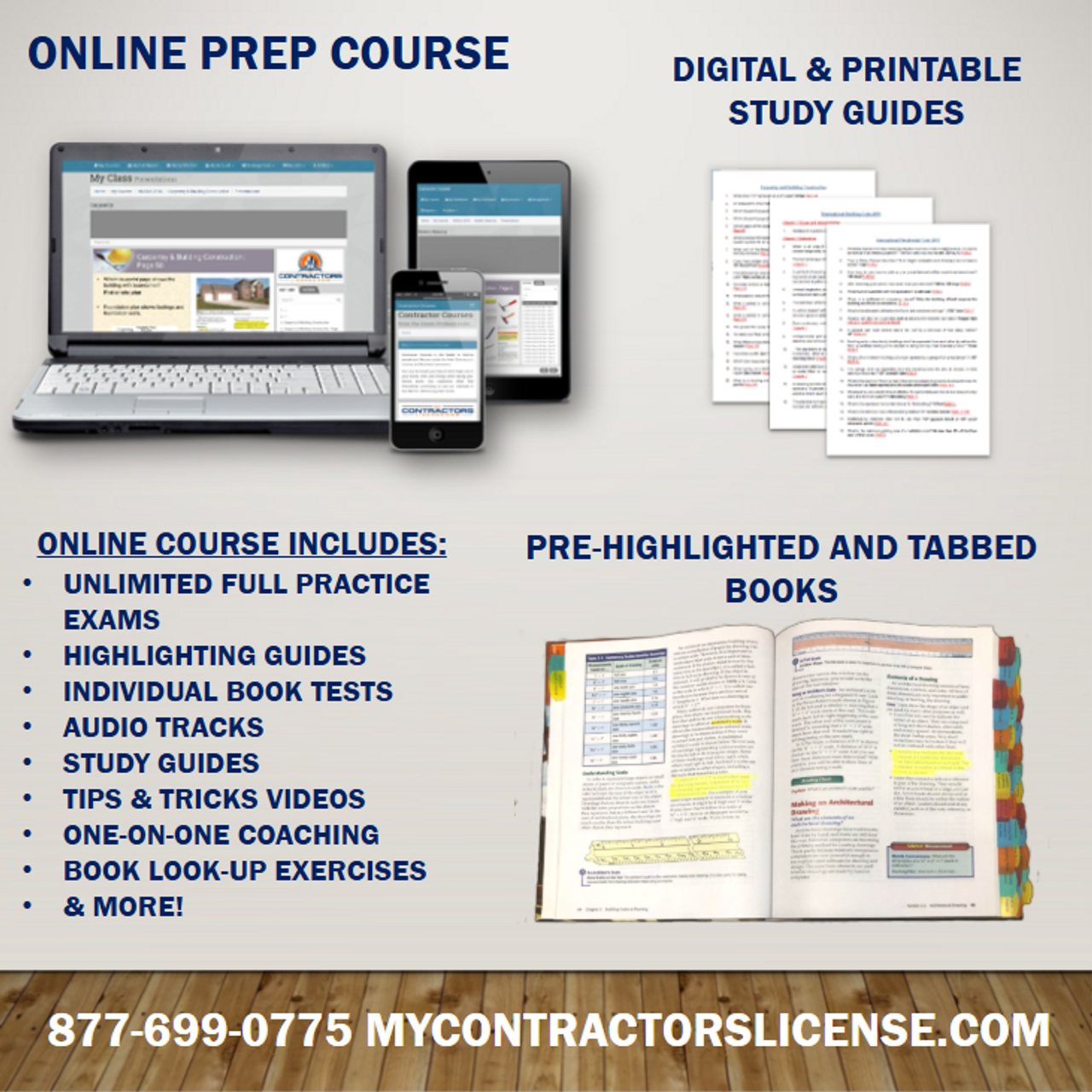 Tabbed & Highlighted  "Pre-Highlighted and Tabbed All the books for your specific exam."