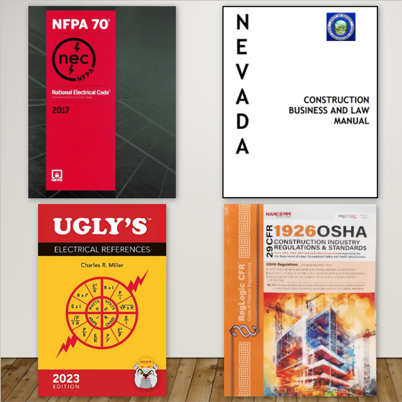 Nevada C-2F Residential Wiring Exam Book Set Nevada C-2F Residential Wiring Exam Book Set