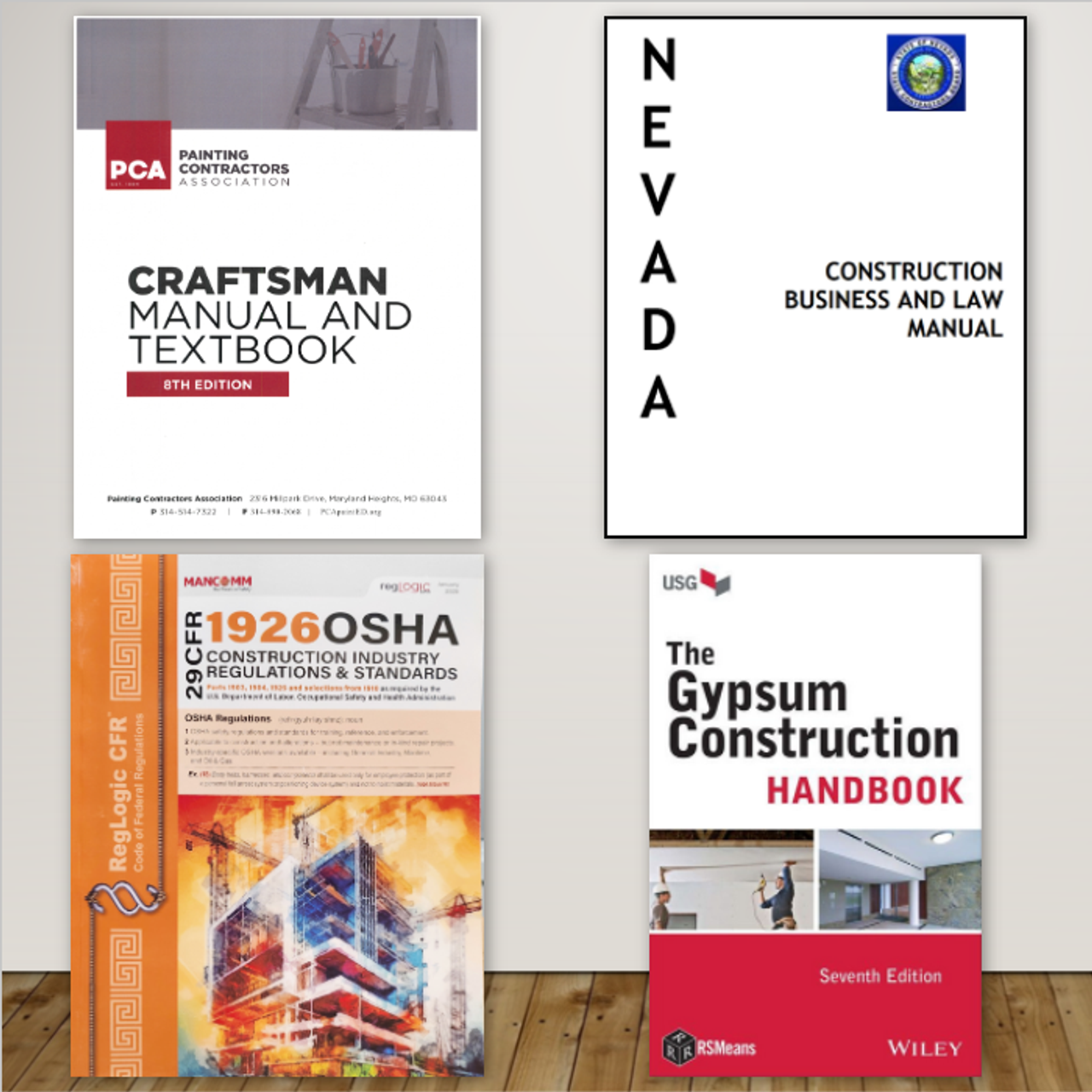 Nevada C-4 Painting and Decorating Exam Book Set Nevada C-4 Painting and Decorating Exam Book Set