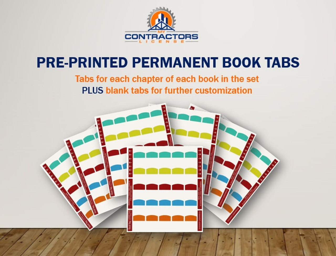 Florida Contractors Manual 2021 Permanent Book Tabs