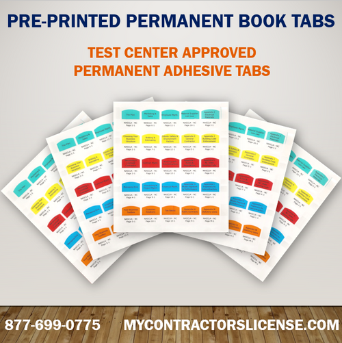 NASCLA Contractors Guide to Business, Law and Project Management - Mississippi 6th Edition Permanent Book Tabs NASCLA Contractors Guide to Business, Law and Project Management - Mississippi 6th Edition Permanent Book Tabs