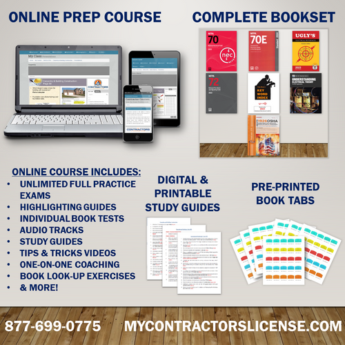NASCLA Electrical Journeyman Exam Prep Including Books