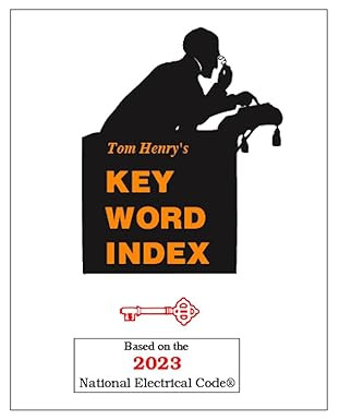 South Carolina Contractor Exam Book - Tom Henry's Key Word Index 2017