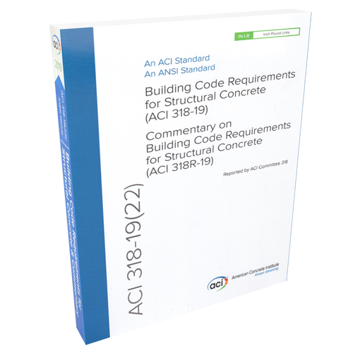 ACI 318-19 Building Code Requirements for Structural Concrete and Commentary ACI 318-19 Building Code Requirements for Structural Concrete and Commentary