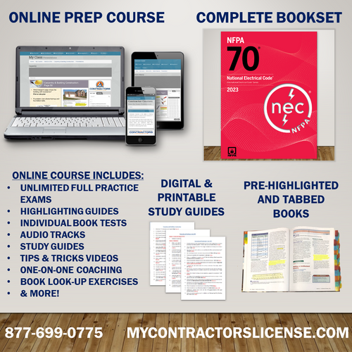 Pre-Highlighted and Tabbed Arkansas Residential Journeyman Electrical Contractors Combo