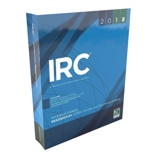 Used IRC: International Residential Code 2018