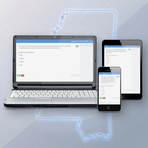 One Time Practice Exam Mississippi Commercial Building Construction