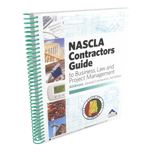 NASCLA Contractors Guide to Business, Law and Project Management - Alabama Commercial 3rd Edition