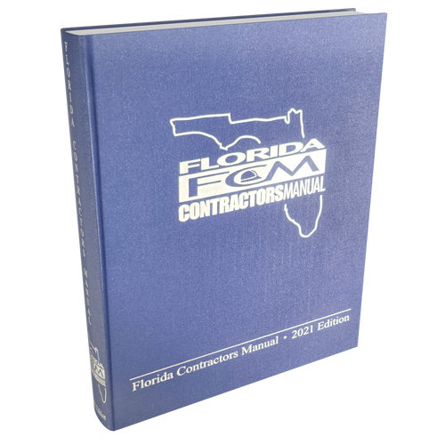 Florida Contractors Manual 2021 book