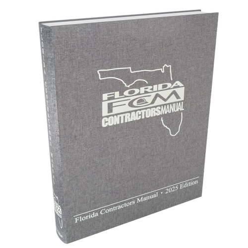 Florida Contractors Manual 2025