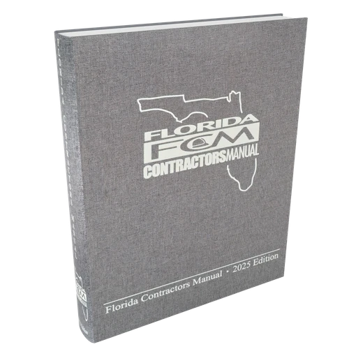 Florida Contractors Manual 2025