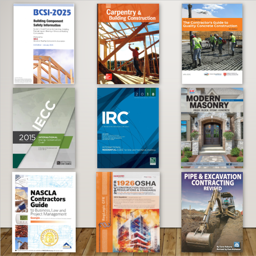 Georgia Basic Residential Contractor Reference Book Set