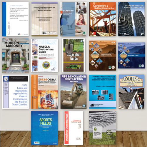 North Carolina Building Contractor Reference Book Set