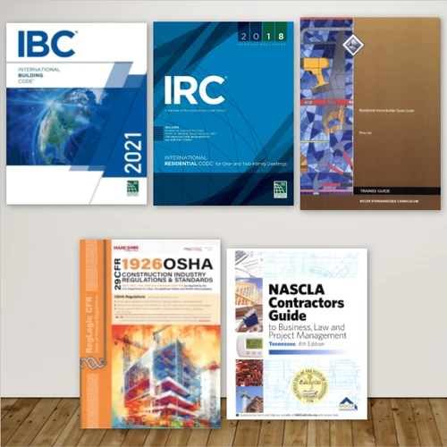 Tennessee BC-A - Residential Contractor Reference Book Set