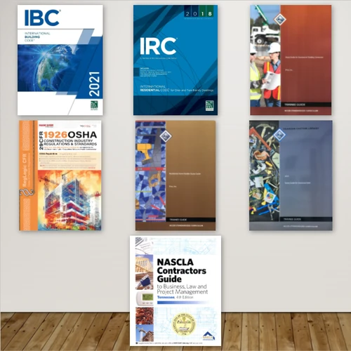 Tennessee BC - Combined - Residential / Commercial / Industrial Contractor Reference Book Set