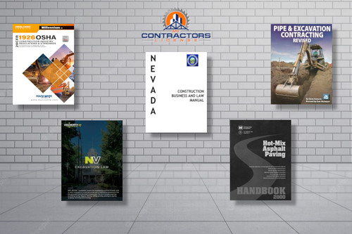 Nevada A-16 Paving of Streets, Driveways and Parking Lots Book Set